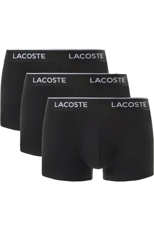 Lacoste Heren, Ondergoed, Zwart, Maat: XL Katoen