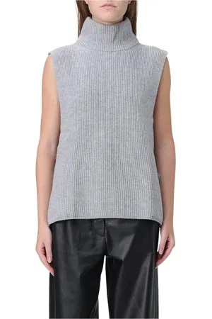 Max Mara Dames, Truien, Grijs, Maat: S Kasjmier