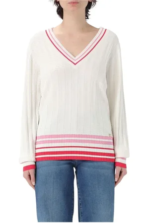 Liu Jo Dames, Truien, Wit, Maat: XS