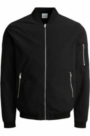JACK & JONES Heren, Jassen, Zwart, Maat: XL