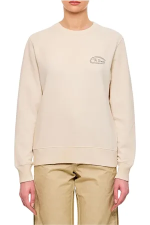 Golden Goose Dames, Sweatshirts & Hoodies, Wit, Maat: M Katoen
