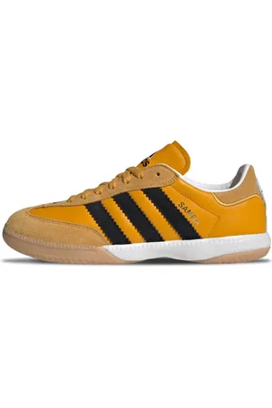 adidas Heren, Schoenen, Geel, Maat: 44 2/3 EU Leer