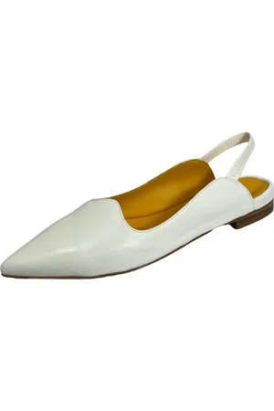 MARA BINI Dames, Schoenen, Wit, Maat: 35 EU Leer