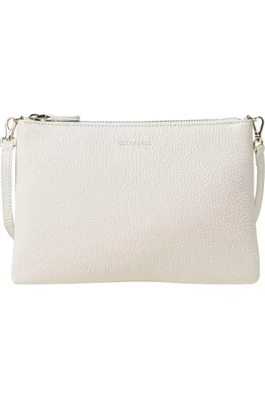 Coccinelle Dames, Tassen, Wit, Maat: ONE Size Leer