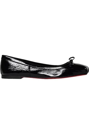 Christian Louboutin Dames, Schoenen, Zwart, Maat: 41 EU Leer