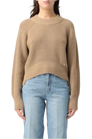 Michael Kors Dames, Truien, Bruin, Maat: XS