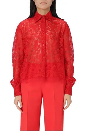 ERMANNO SCERVINO Dames, Blouses & Shirts, Rood, Maat: XS