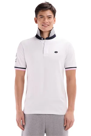 Eden Park Heren, Tops, Wit, Maat: 2XL Katoen
