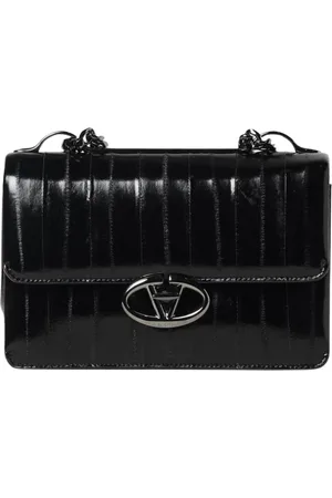 VALENTINO GARAVANI Dames, Tassen, Zwart, Maat: ONE Size Leer