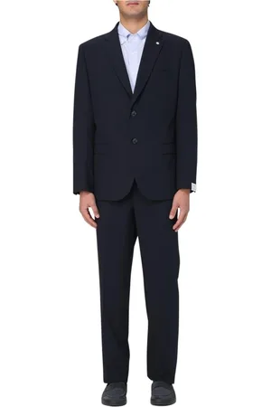 Manuel Ritz Heren, Pakken, Blauw, Maat: 2XL