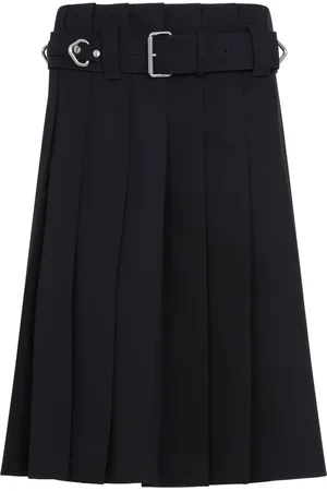 Prada Dames, Rokken, Blauw, Maat: 2XS Wol