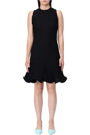 Msgm Dames, Jurken, Zwart, Maat: S