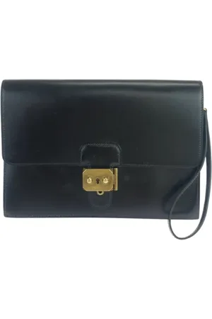 Hermès Dames, Pre-owned, Zwart, Maat: ONE Size Leer