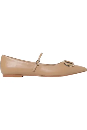 Twin-Set Dames, Schoenen, Bruin, Maat: 41 EU Leer