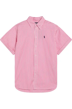 Ralph Lauren Dames, Blouses & Shirts, Roze, Maat: S Katoen