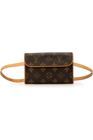 LOUIS VUITTON Dames, Pre-owned, Bruin, Maat: ONE Size Leer