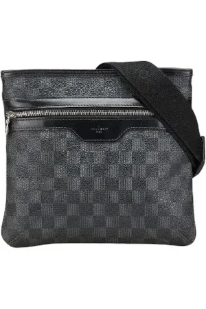 LOUIS VUITTON Dames, Pre-owned, Zwart, Maat: ONE Size Leer