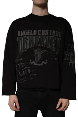 Dolce & Gabbana Heren, Truien, Zwart, Maat: 2XL Katoen