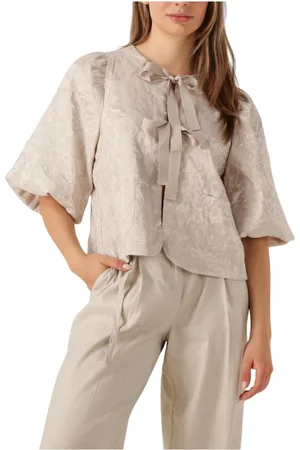 Summum Woman Dames, Blouses & Shirts, , Maat: S Linnen