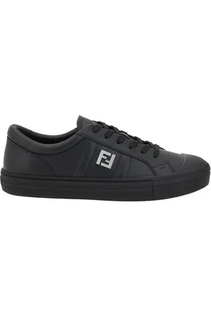 Fendi Heren, Schoenen, Zwart, Maat: 43 EU Leer