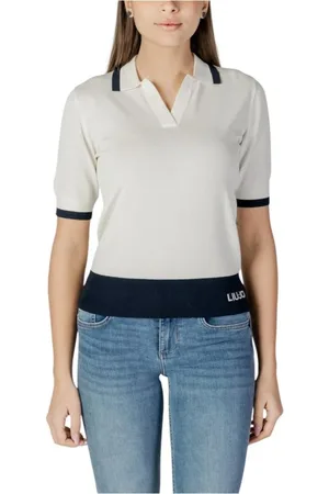 Liu Jo Dames, Tops, Wit, Maat: 2XS Viscose