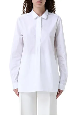 FAY Dames, Blouses & Shirts, Wit, Maat: S Katoen