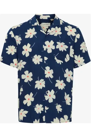 Blend Heren, Overhemden, Blauw, Maat: M