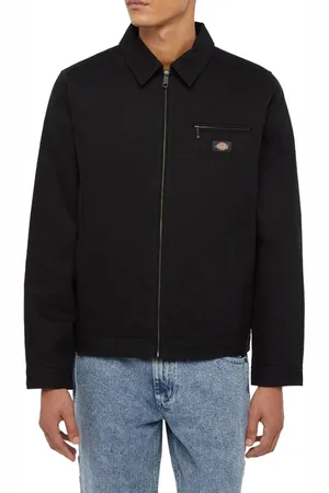 Dickies Heren, Jassen, Zwart, Maat: M Katoen
