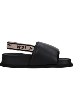 Nº21 Dames, Schoenen, Zwart, Maat: 37 EU Leer
