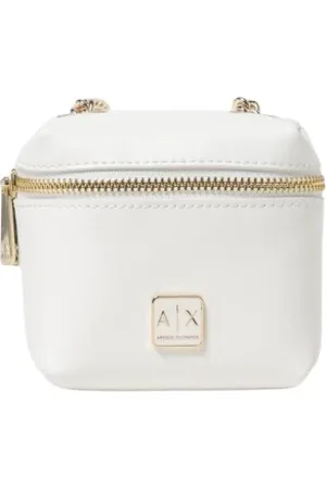 Armani Exchange Dames, Tassen, Wit, Maat: ONE Size