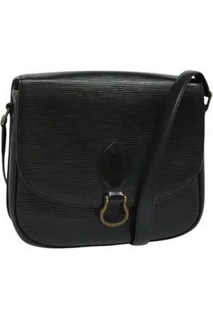 LOUIS VUITTON Dames, Pre-owned, Zwart, Maat: ONE Size Leer