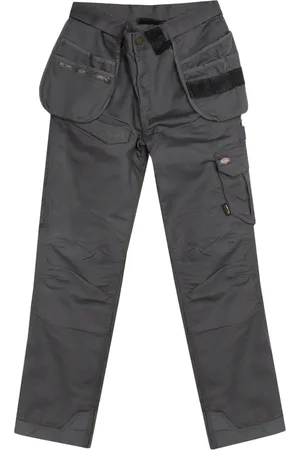 Dickies Heren, Broeken, Grijs, Maat: W32 Katoen
