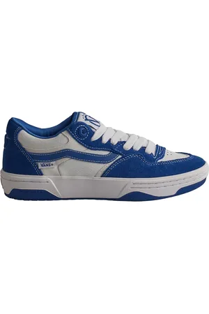 Vans Heren, Schoenen, Blauw, Maat: 42 1/2 EU Leer