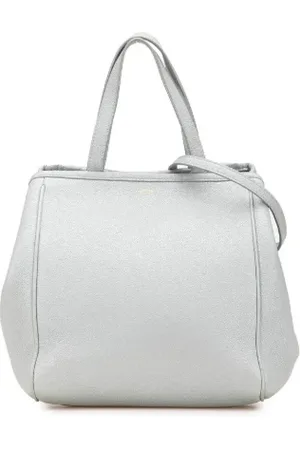 Céline Dames, Pre-owned, Grijs, Maat: ONE Size Leer