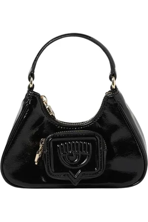 Chiara Ferragni Dames, Tassen, Zwart, Maat: ONE Size Leer