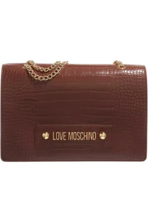 Moschino Dames, Tassen, Bruin, Maat: ONE Size
