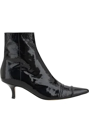 Maison Margiela Dames, Schoenen, Zwart, Maat: 37 1/2 EU Leer