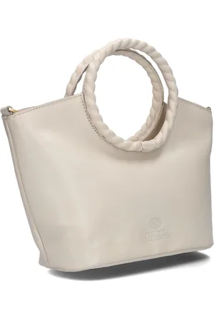Fred de la Bretoniere Dames, Tassen, Wit, Maat: ONE Size Leer