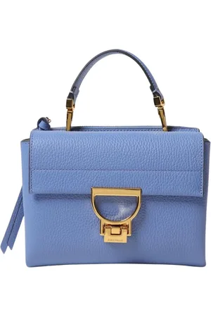 Coccinelle Dames, Tassen, Blauw, Maat: ONE Size Leer