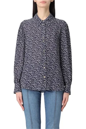 Liu Jo Dames, Blouses & Shirts, Zwart, Maat: L Zijde