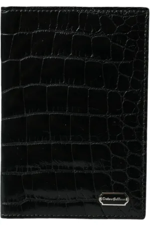 Dolce & Gabbana Unisex, Accessoires, Zwart, Maat: ONE Size Leer
