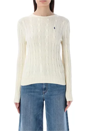 Ralph Lauren Dames, Truien, Wit, Maat: XS Katoen