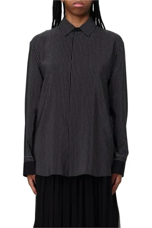 Saint Laurent Dames, Blouses & Shirts, Zwart, Maat: S Zijde