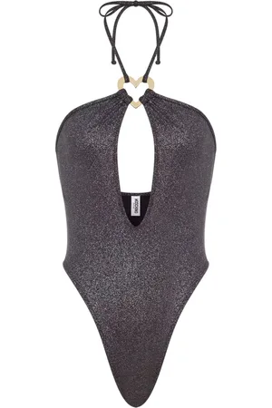 Moschino Dames, Badkleding, Zwart, Maat: M Polyamide