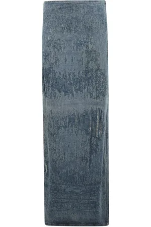 Diesel Dames, Rokken, Blauw, Maat: M Denim