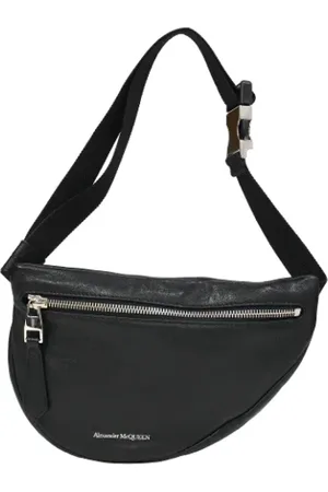 Alexander McQueen Heren, Pre-owned, Zwart, Maat: ONE Size Leer