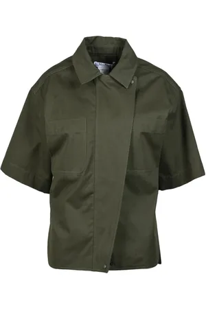 Max Mara Dames, Blouses & Shirts, Groen, Maat: M Katoen