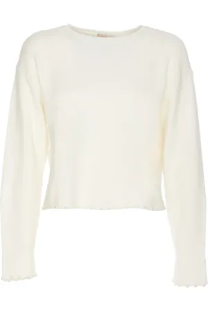Twin-Set Dames, Truien, Wit, Maat: XS Polyamide