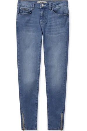 Mos Mosh Dames, Jeans, Blauw, Maat: W30 Katoen