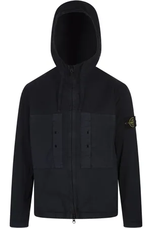 Stone Island Heren, Jassen, Blauw, Maat: S Katoen